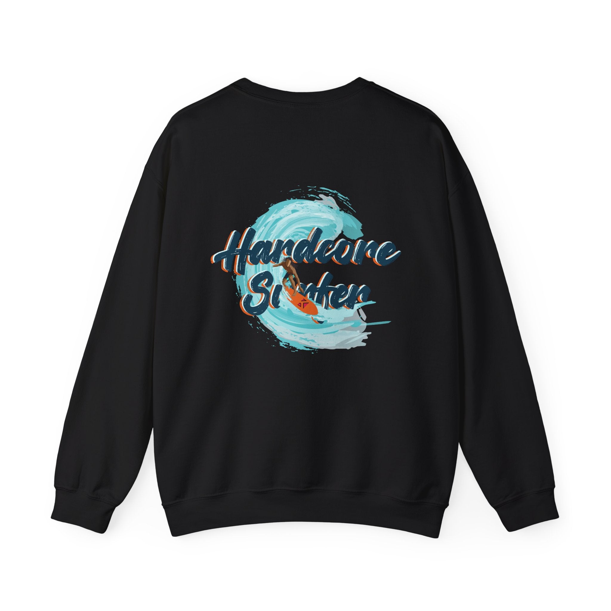 Men Black Heavy Blend™ Crewneck Sweatshirt